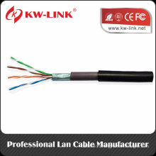 Fluke прошел Cat5e STP водонепроницаемый Lan Cable двойной куртка